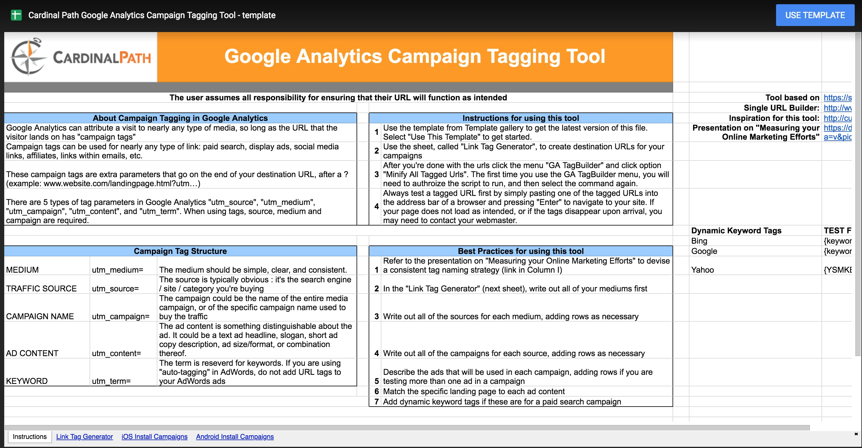 UTM Builder - Cardinal Path